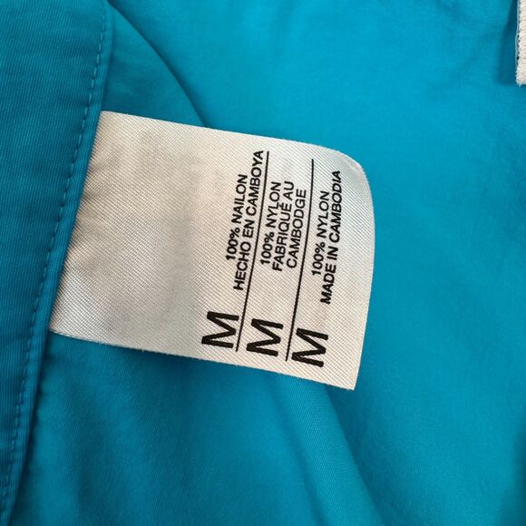 Nautica Blue Nylon Shorts Size Medium - Picture 7 of 8
